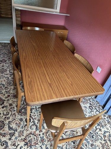 Dining table chairs and a - table,,