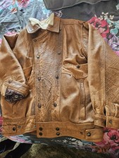 Men's Leather Sheepskin Flying