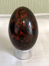Large Mahogany Obsidian Egg 8.5cm and 430g USA