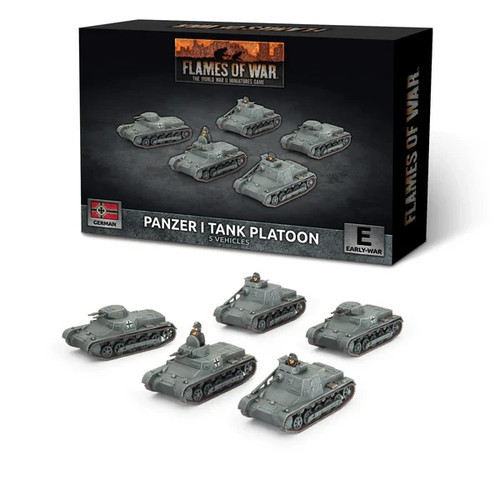 German panzer tank platoon - german, i
