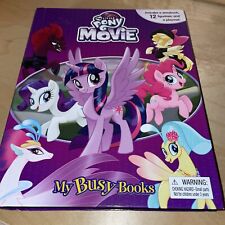 MY LITTLE PONY THE MOVIE BUSY BOOK - STORY 12 FIGURES AND A PLAYMAT