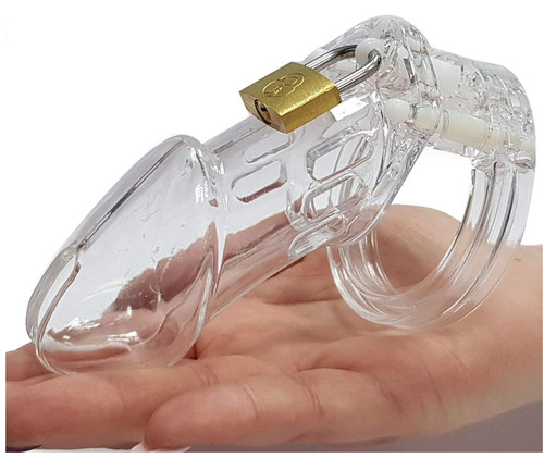 Plastic clear male - plastic,