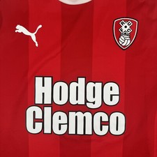 Rare Original Rotherham United 2018/2019 Home Football Shirt Excellent Mens XL