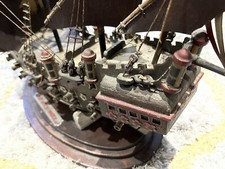 House Clearance Attic Find Nautical Project Model Sailing Yacht Boat Derby