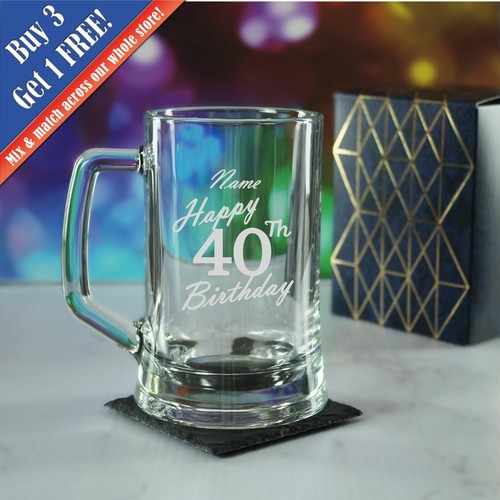 Personalised engraved tankard - engraved,