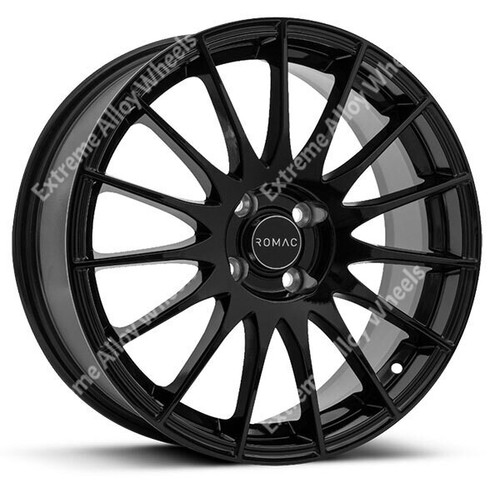 Black pulse alloy wheels - black,