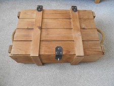 Wooden box many uses may have