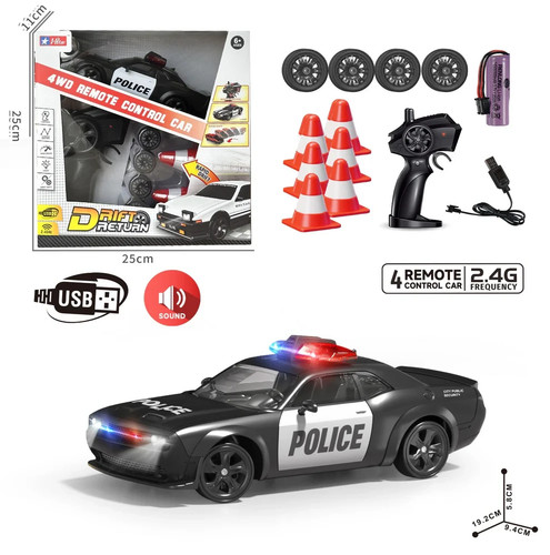 Police drift car - drift,