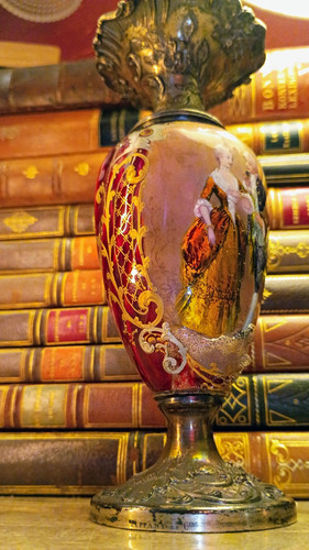 1800s vase high - 1800s, foil