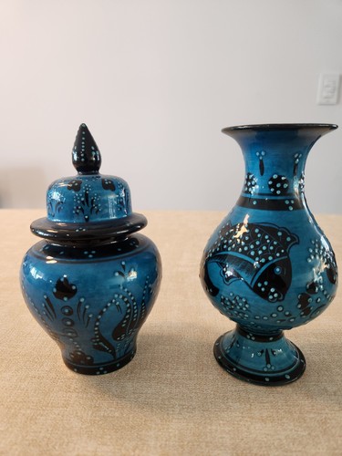 2pcs turkish pottery - 2pcs,