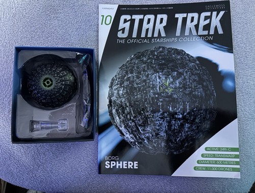 Star trek eaglemoss - eaglemoss., borg