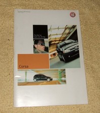 Vauxhall Corsa C Range 2003 No1 , SRi, SXi, Elegance, Club, GLS, Expression