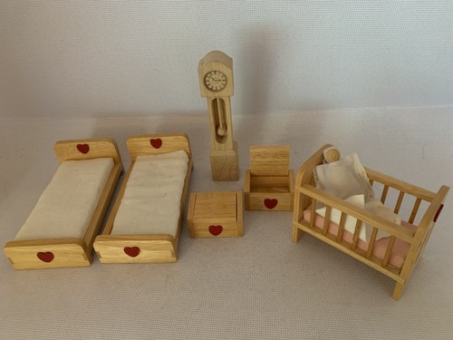 Dolls house wooden - wooden, nursery