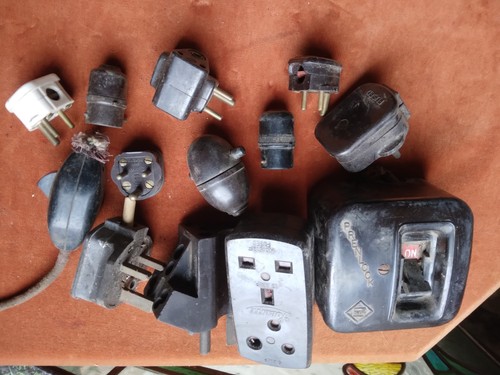 Bakelite switches plugs - switches,,