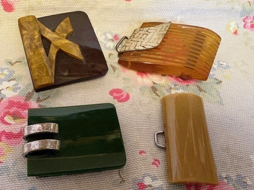 Deco vintage bakelite - 4,