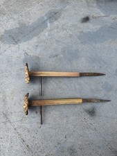 Pair Of antique French brass