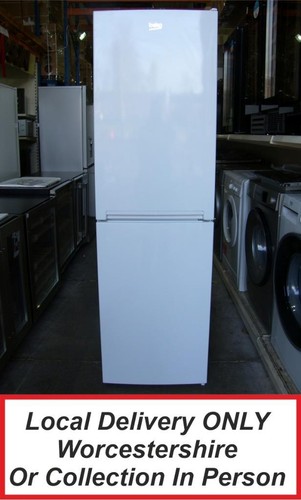 Beko cfg4582w white fridge - white,