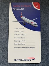 British Airways A321 Safety