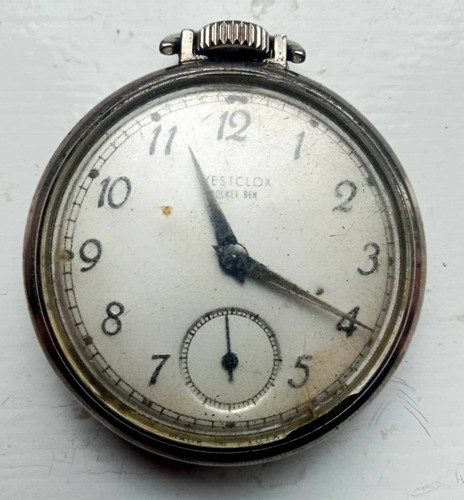 Antique 1930s westclox - westclox, pocket
