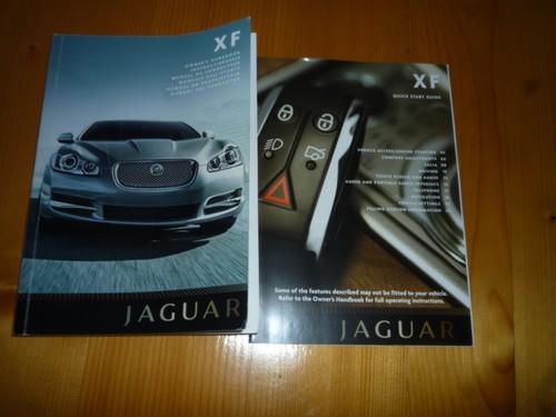 Jaguar handbook pack - xf,