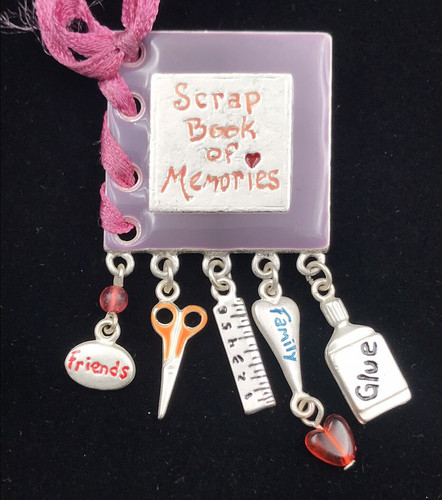 Pewter scrap book - pewter,