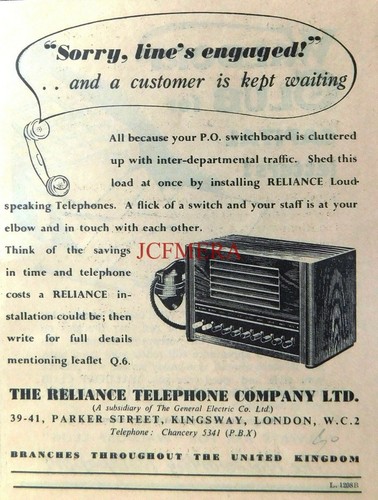 Reliance telephone q - reliance, co.