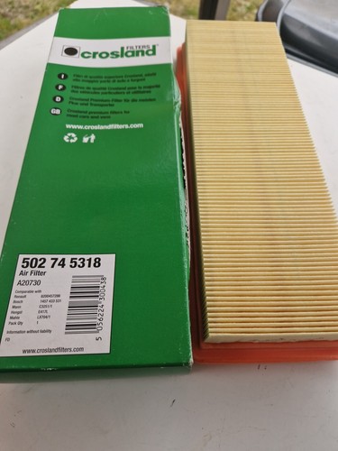 Air filter fits renault trafic - air,