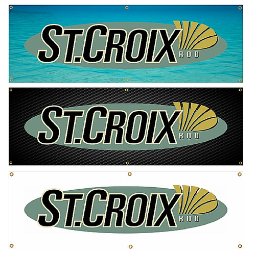 Croix rods fishing banner - fishing,