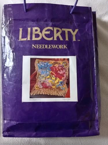 Liberty cushion front tapestry - liberty,
