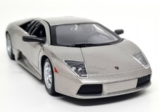 Maisto 1/24 - Lamborghini Murcielago Metallic Grey Diecast Scale Model Car