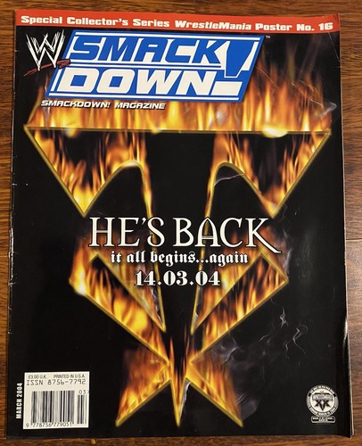 Wwe smackdown magazine - wwe,