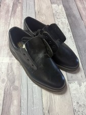 Goliath Men's Black Leather Safety 200 Joules Shoes UK 9 EUR 43