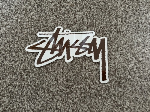 Stussy script sticker - script,