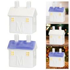 Lighted LED Village House