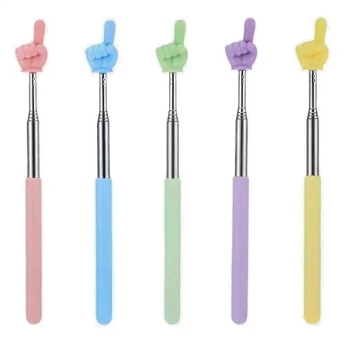 Retractable finger pointer - retractable,