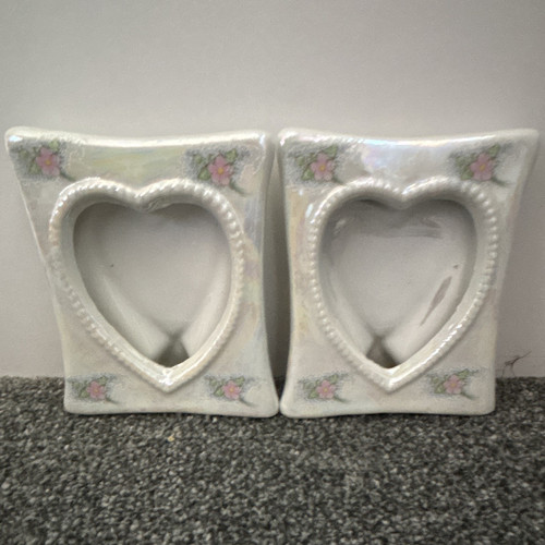 Woolbro white ceramic heart - woolbro,