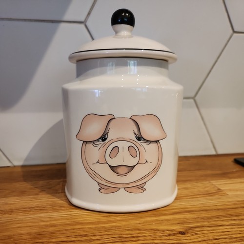 Arthur wood pig biscuit - biscuit, jar