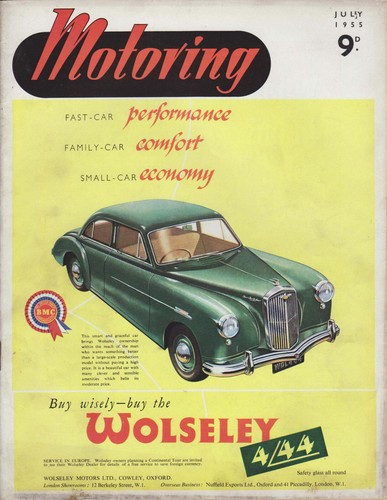 Motoring nuffield mag - 7/55,