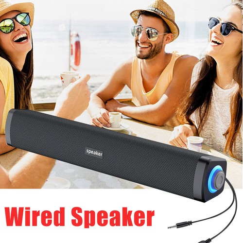 Led usb wired sound - bar, stereo