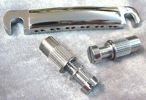 Chrome electric guitar - chrome,