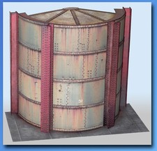 Industrial tank model kit 7mm - industrial,