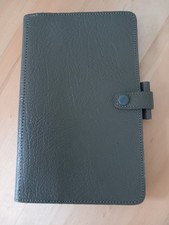 Filofax 4CLF 1/2 Winchester Grey Calf Leather Rare Vintage Collectible