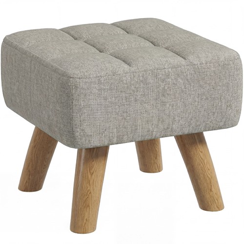 Homcom modern footstool - modern,
