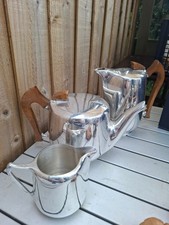 Vintage picquot ware tea set - picquot,