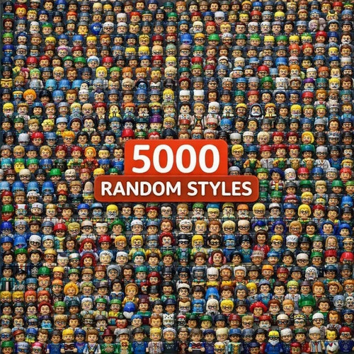 40x minifigures bundle job - ,