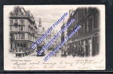 Charing Cross Glasgow With Tram etc 1903 Posted Card As Scanned