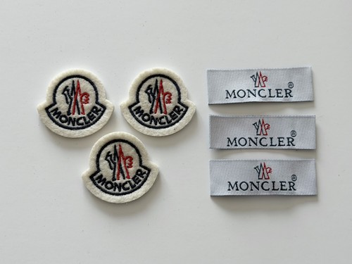 Moncler badge iron on - 3x,