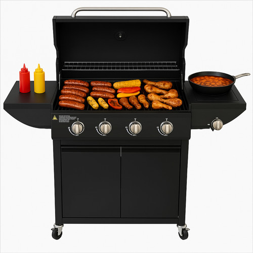 Gas bbq grill 1 - gas,