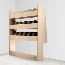 VW Caddy Cargo 2021 Maxi Ford Connect L2 2024 Van Racking - Offside