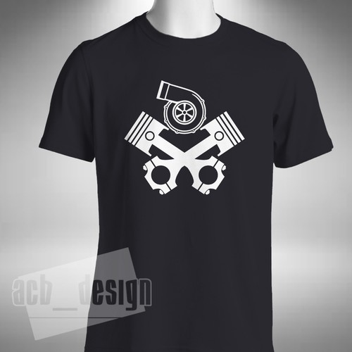 Piston turbo shirt - t-shirt, skull